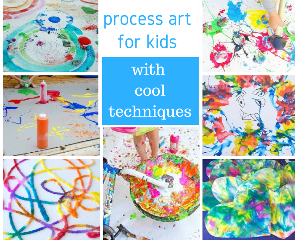 Kid Smushed Clay Process Art - Homegrown Friends