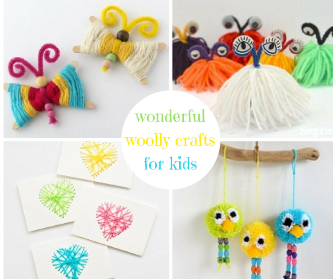 wonderful woolly crafts for kids
