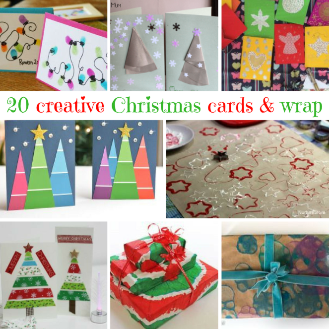 20 creative Christmas cards &amp; wrap
