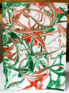 Marbled-homemade-Christmas-card-kids-can-make-for-their-families