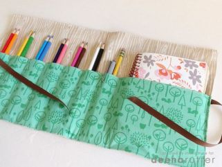 sewing with kate pencil roll