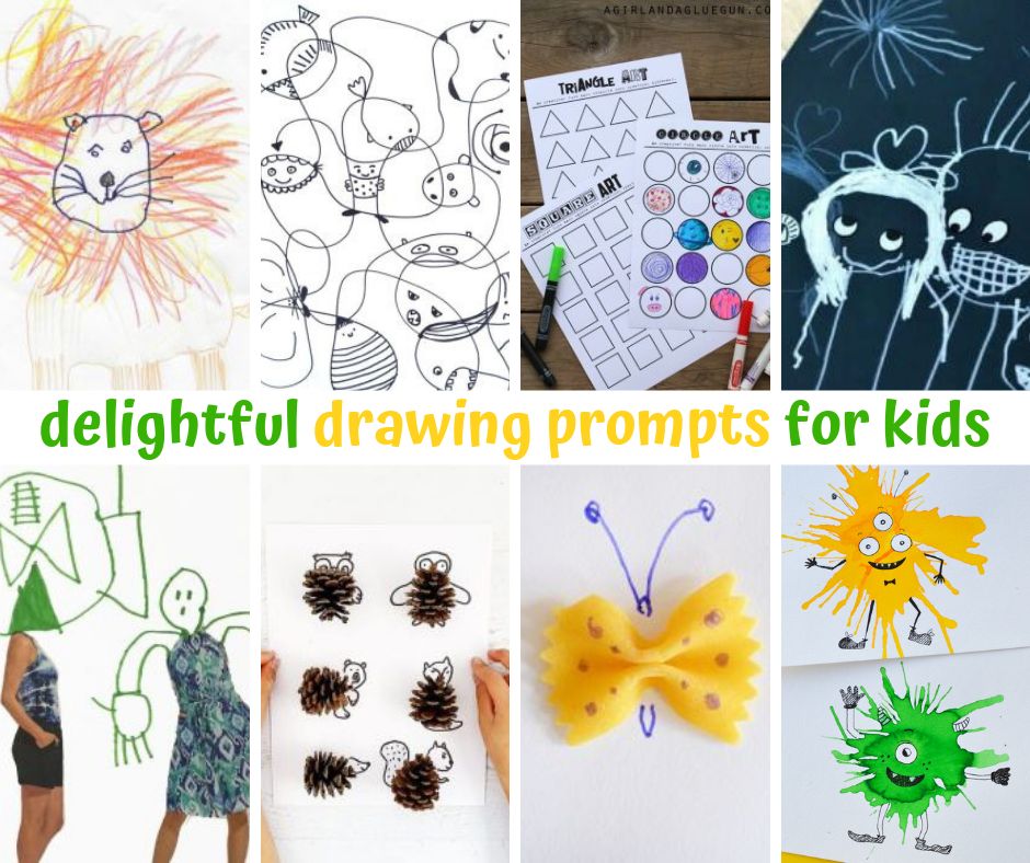 Drawing for Kids: 12 Kids Drawing Activity Ideas